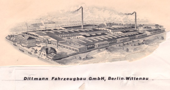 Briefkopf Dittmann GmbH ca. 1950